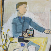 'The Artist in His Studio' by Raymond Debiève (circa 1950s)