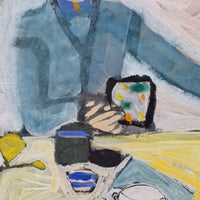'The Artist in His Studio' by Raymond Debiève (circa 1950s)