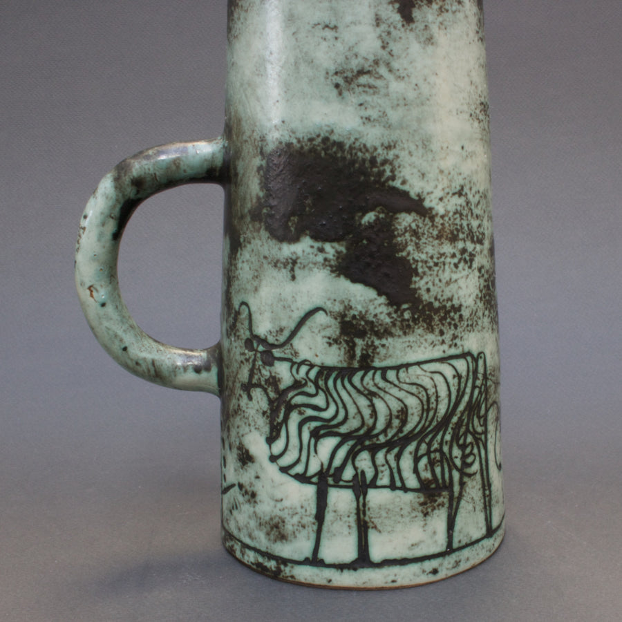 Ceramic Pitcher by Jacques Blin (c. 1950s)