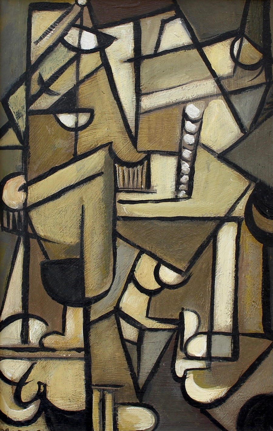 'Arrangement in Cubism' School of Berlin (circa 1960s-70s)
