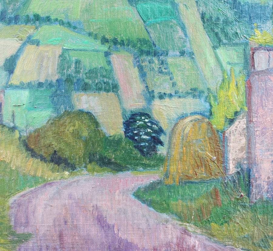 'Landscape with House in the Cote d'Or' by André Maire (1960)