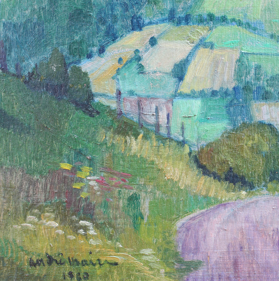 'Landscape with House in the Cote d'Or' by André Maire (1960)