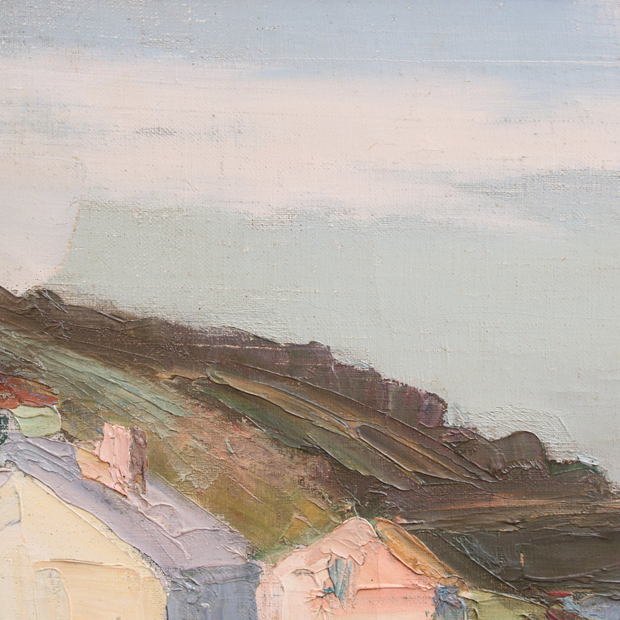 'Coastal Village' by M. Phidias (circa 1920s)