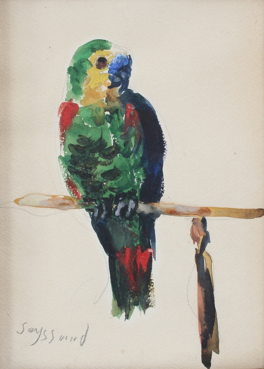 'The Parakeet' by René Seyssaud (circa 1930s)