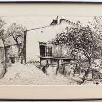 'Courtyard in Provence' by Pierre Dionisi (circa 1930s)