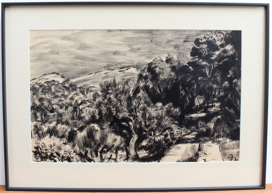 'Mediterranean Landscape' by Pierre Dionisi (circa 1930s)