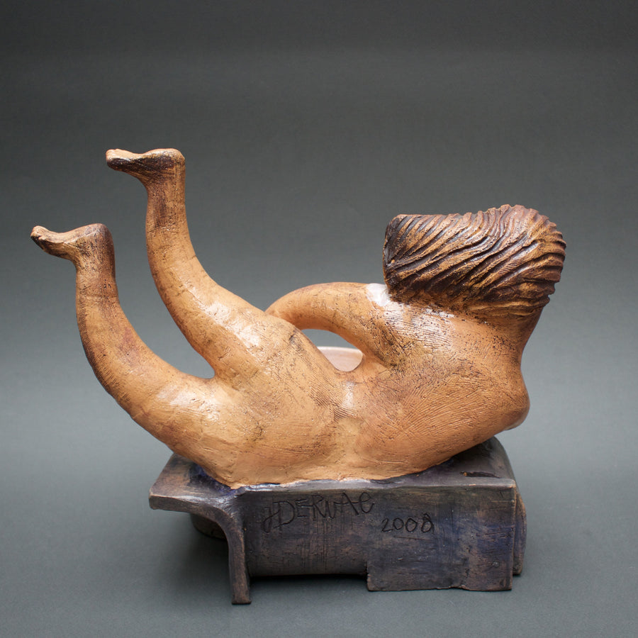 Jean Derval Bather Ceramic Sculpture (2008)