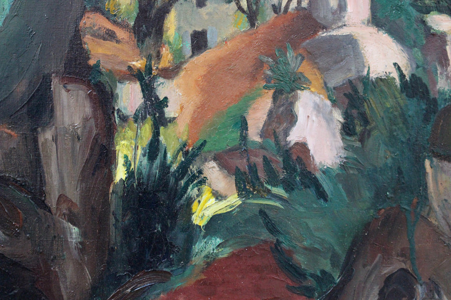 'Corsican Chestnut Trees' by Charles Kvapil (1933)