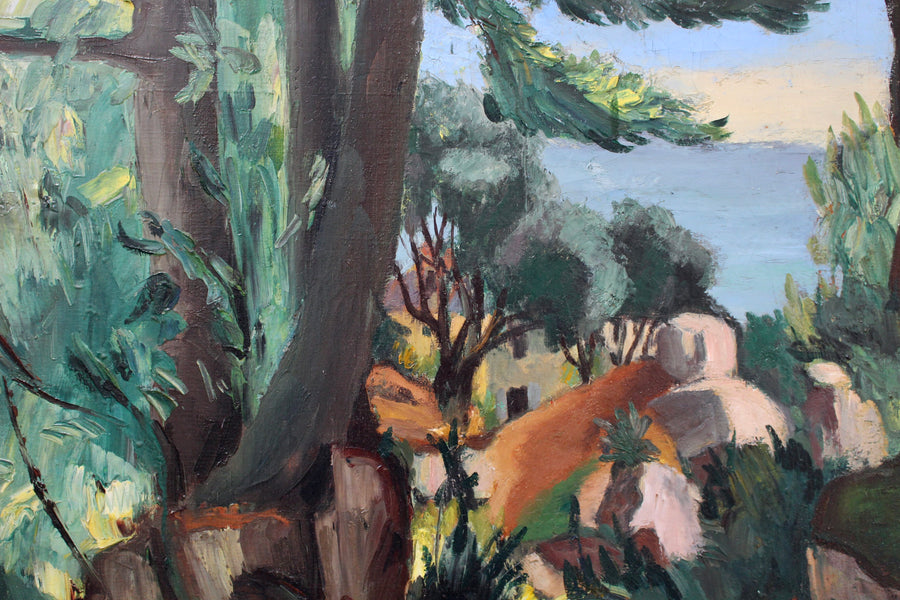 'Corsican Chestnut Trees' by Charles Kvapil (1933)