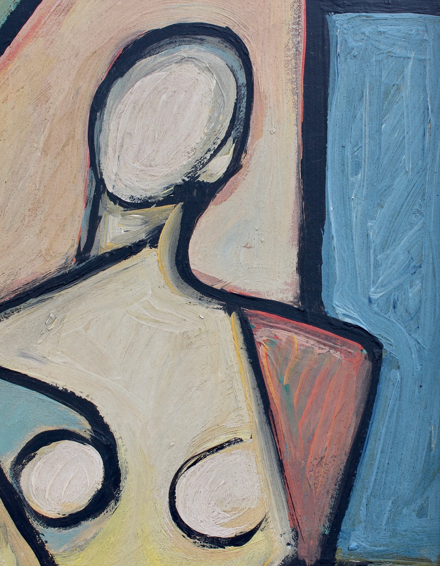 'Cubist Figures in Colour' by STM (circa 1960s)