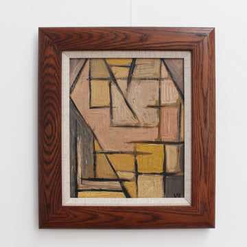 Abstract Composition by V.R. (circa 1940s - 1960s)