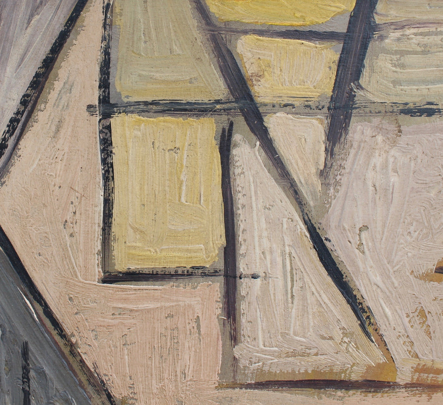 Abstract Composition by V.R. (circa 1940s - 1960s)