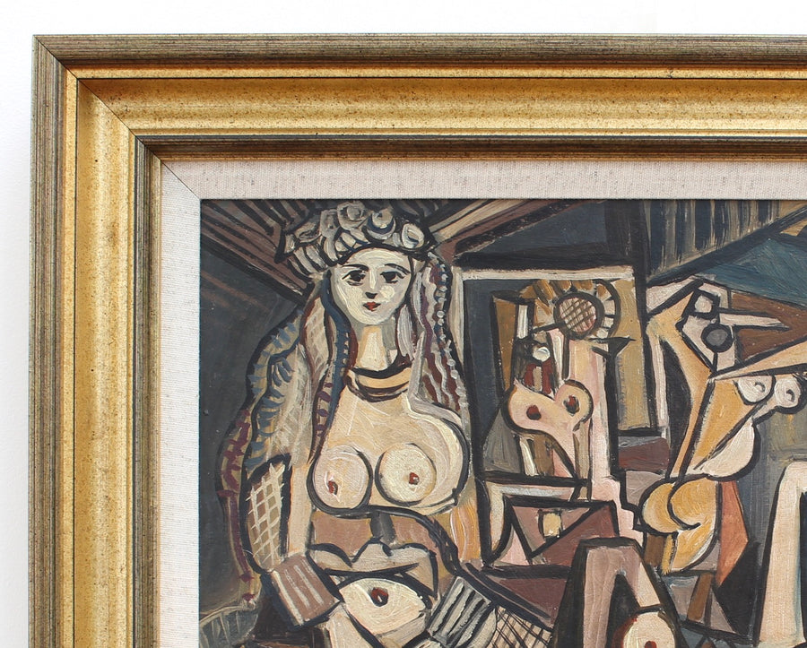 'Homage to Picasso's Les Femmes d'Alger' by Jones (circa 1960s)