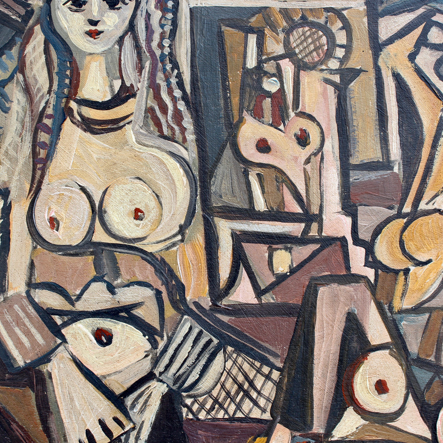 'Homage to Picasso's Les Femmes d'Alger' by Jones (circa 1960s)
