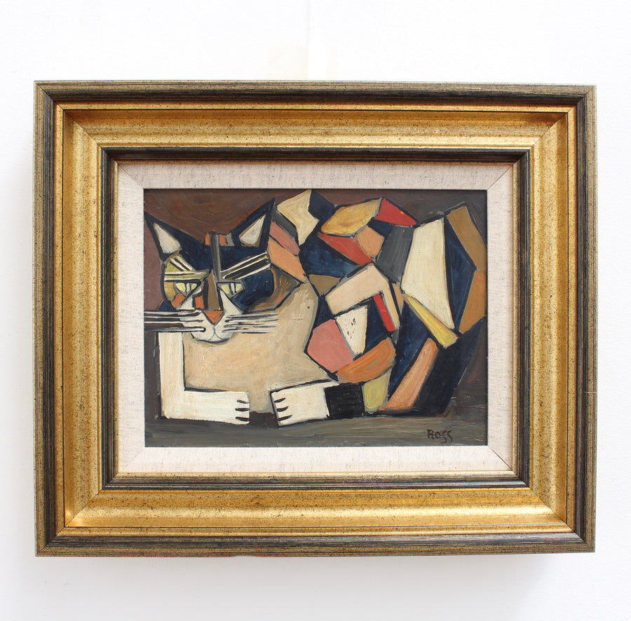 'Portrait of a Feline' by Ross (circa 1960s)