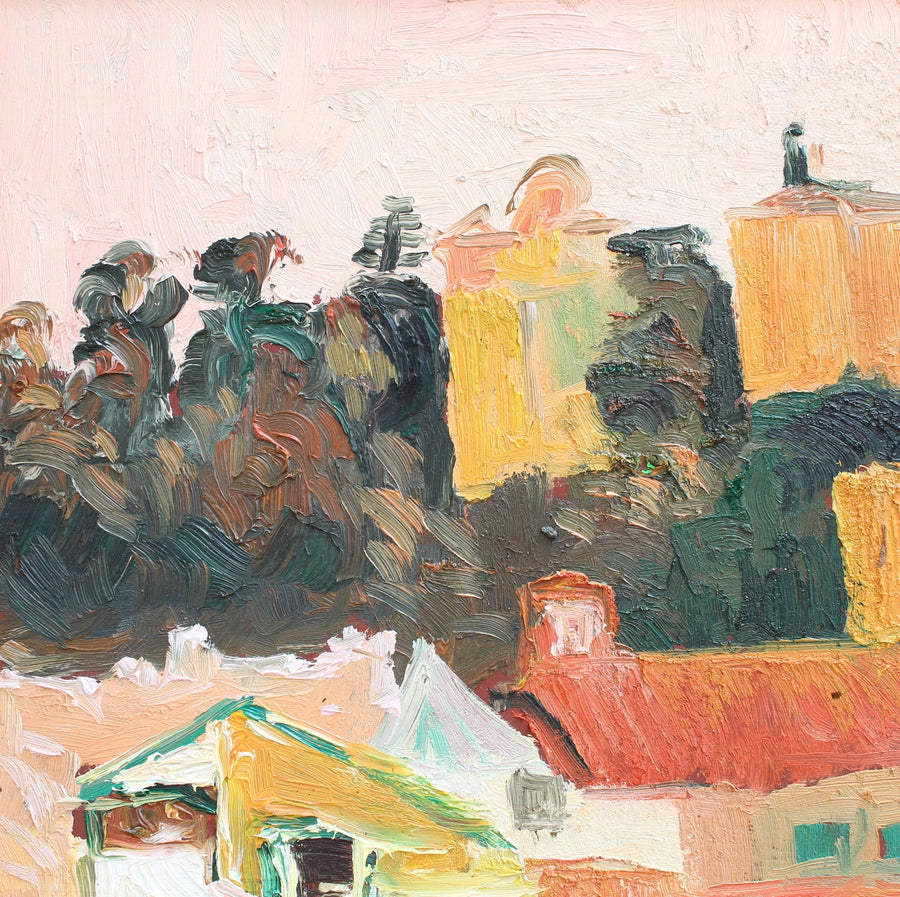 'Umbrian Hillside' by Carlo Quaglia (circa 1940s - 1950s)