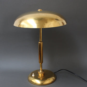 Italian Brass Desk Lamp (circa 1940s)