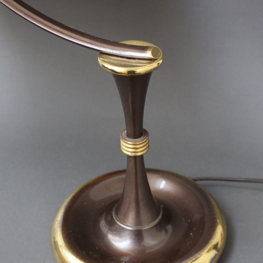 Mid-Century Italian Brass Desk Lamp (circa 1950s)