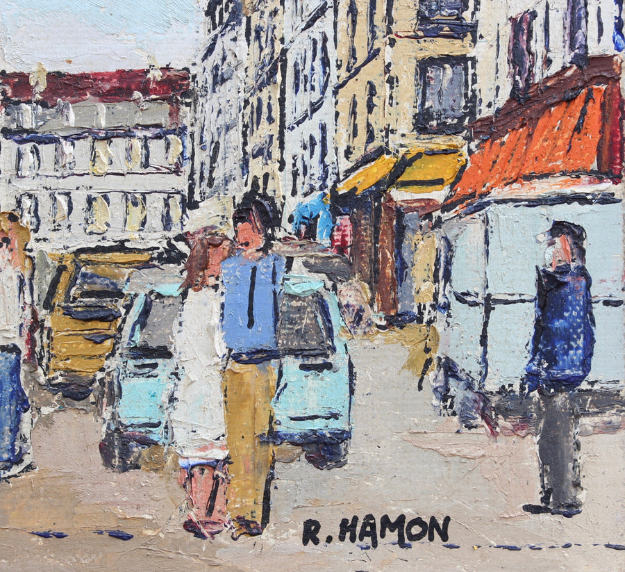 'Parisian Street Corner' by Roland Hamon (circa 1970s)
