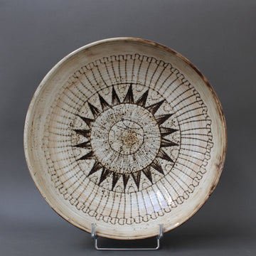Large Decorative Bowl by Jacques Pouchain - Atelier Dieulefit (circa 1960s)