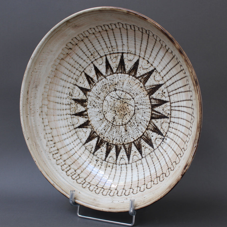 Large Decorative Bowl by Jacques Pouchain - Atelier Dieulefit (circa 1960s)