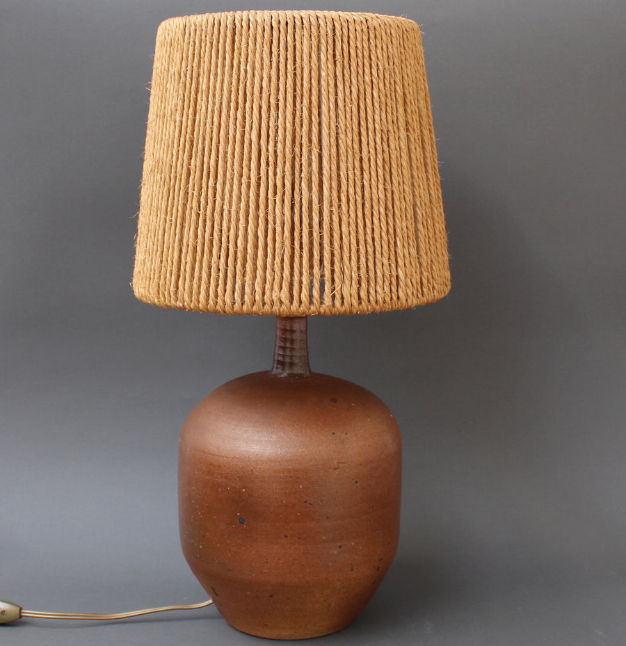 Ceramic Lamp by Pierre Digan (circa 1970s)