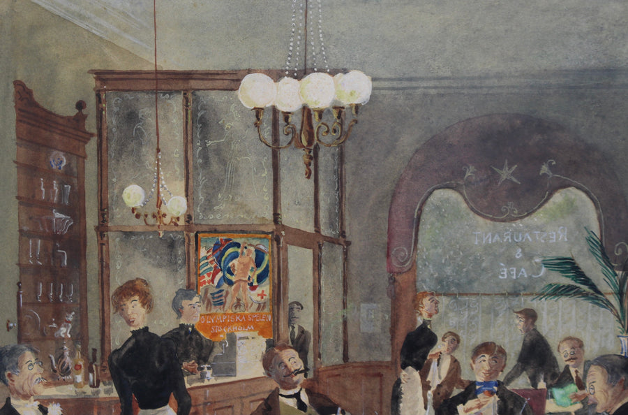 'Stockholm Restaurant and Café' by Rudolf Carlborg (1951)