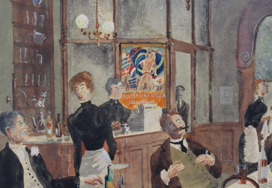 'Stockholm Restaurant and Café' by Rudolf Carlborg (1951)