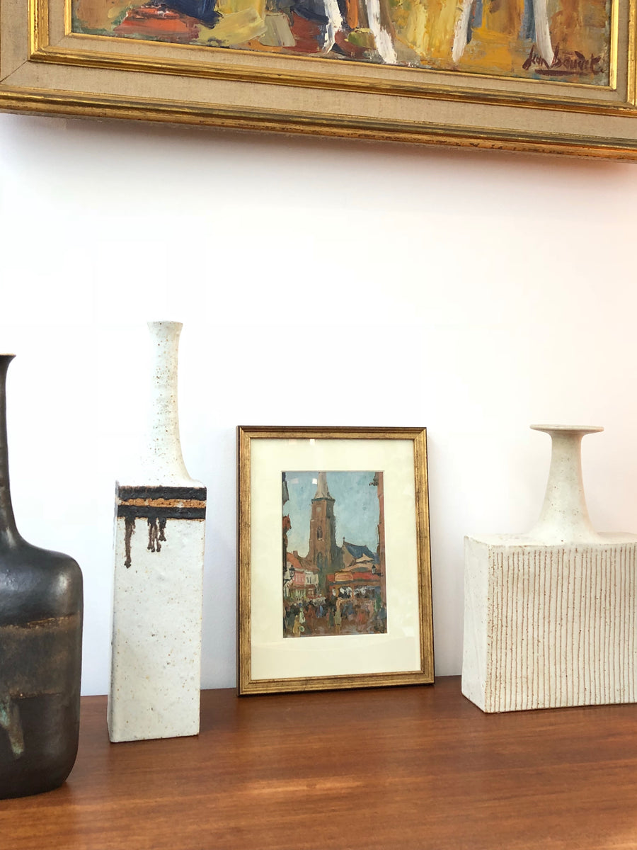 'Belgian Market Square' by Jean-René Nys (c. 1950s) – Bureau of ...